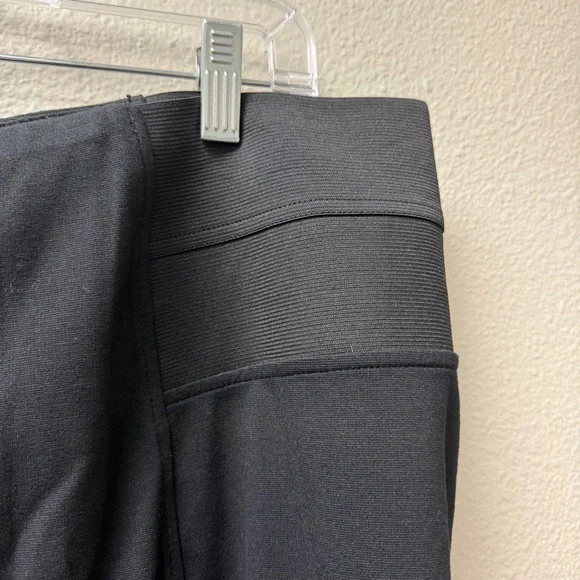 Cato Plus Size Black Stretch Pull-On Pants High Waist Slim Fit Work Casual 22W - Picture 2 of 6